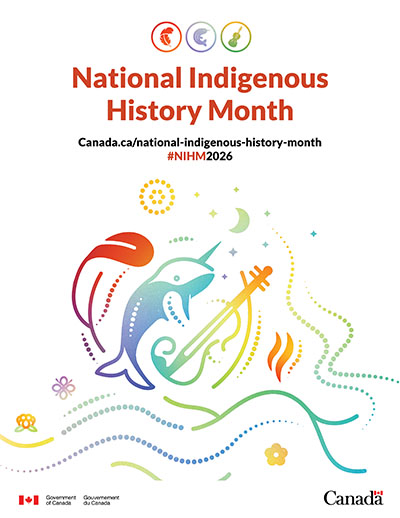 National Indigenous History Month 2026 poster